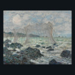 Claude Monet - Fishing Nets at Pourville Photo Print<br><div class="desc">Fishing Nets at Pourville by Claude Monet, 1882. Claude Monet was a founder of French Impressionist painting, and the most consistent and prolific practitioner of the movement's philosophy of expressing one's perceptions before nature, especially as applied to plein-air landscape painting. The term "Impressionism" is derived from the title of his...</div>