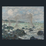 Claude Monet - Fishing Nets at Pourville Photo Print<br><div class="desc">Fishing Nets at Pourville by Claude Monet, 1882. Claude Monet was a founder of French Impressionist painting, and the most consistent and prolific practitioner of the movement's philosophy of expressing one's perceptions before nature, especially as applied to plein-air landscape painting. The term "Impressionism" is derived from the title of his...</div>