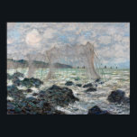 Claude Monet Fishing nets at Pourville Poster<br><div class="desc">Claude Monet Fishing nets at Pourville</div>