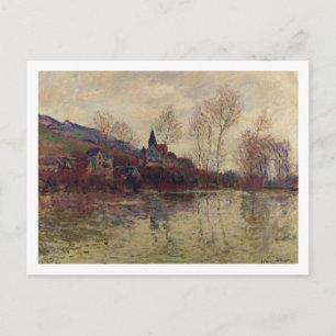 Claude Monet   Floods at Giverny Postcard