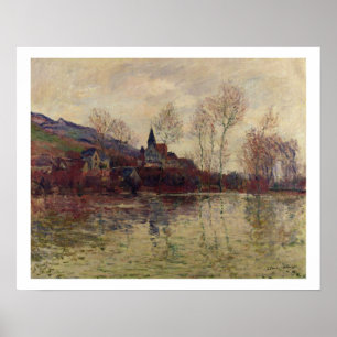 Claude Monet Floods at Giverny Poster