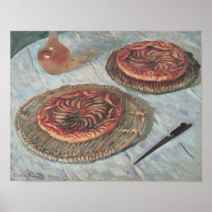 Claude Monet Fruit Tarts, 1882 Poster