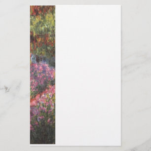 Claude Monet // Garden at Giverny Stationery