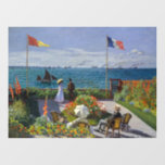 Claude Monet - Garden at Sainte-Adresse<br><div class="desc">Garden at Sainte-Adresse / Terrace at Sainte-Adresse - Claude Monet,  Oil on Canvas,  1867</div>