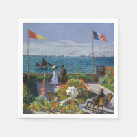 Claude Monet - Garden at Sainte-Adresse