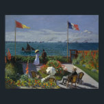 Claude Monet - Garden at Sainte-Adresse Poster<br><div class="desc">Garden at Sainte-Adresse by Claude Monet,  1867. Oil on canvas.</div>