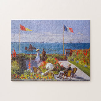 Claude Monet - Garden at Sainte Adresse puzzle