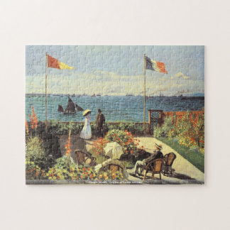 Claude Monet - Garden at Sainte Adresse puzzle