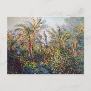 Claude Monet   Garden in Bordighera Postcard