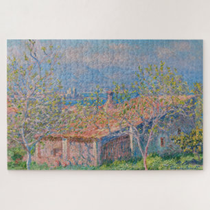 Claude Monet - Gardener's House at Antibes Jigsaw Puzzle