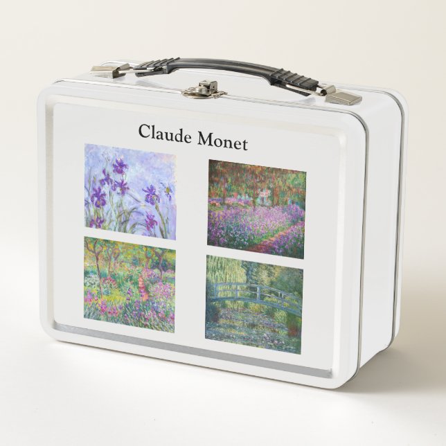 Claude Monet - Giverny Masterpieces Selection Metal Lunch Box (Front)