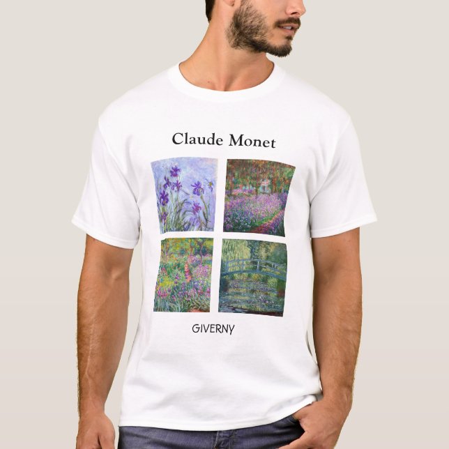 Claude Monet - Giverny Masterpieces Selection T-Shirt (Front)