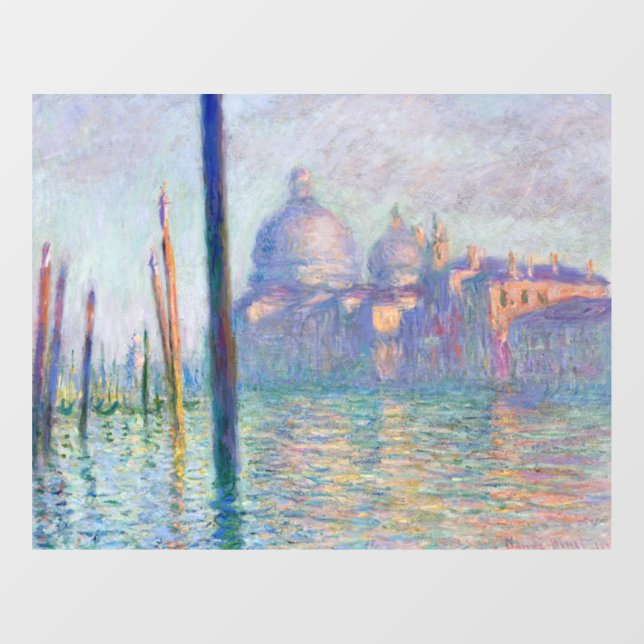 Claude Monet - Grand Canal, Venice (Sheet)