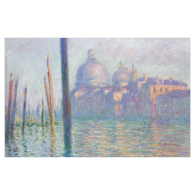 Claude Monet - Grand Canal, Venice Fabric (Yard)