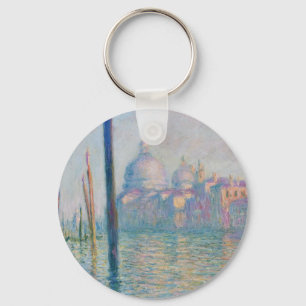 Claude Monet Grand Canal Venice Italy Travel Key Ring