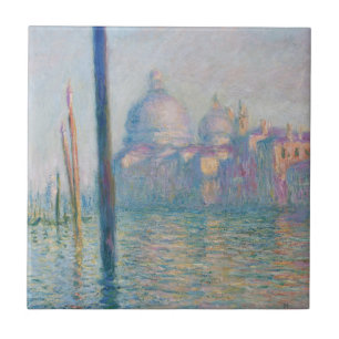 Claude Monet Grand Canal Venice Italy Travel Tile