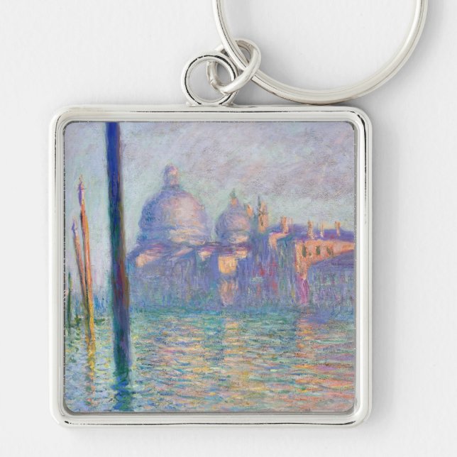 Claude Monet - Grand Canal, Venice Key Ring (Front)