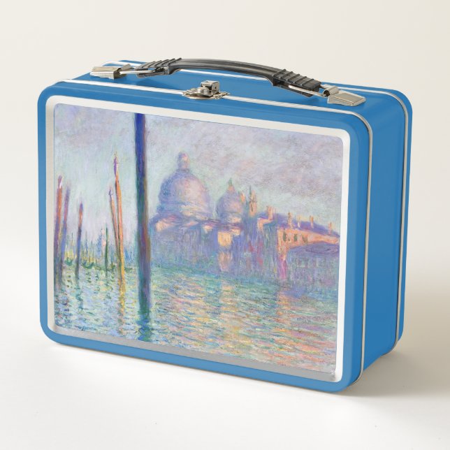 Claude Monet - Grand Canal, Venice Metal Lunch Box (Front)
