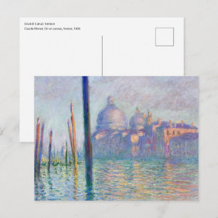 Claude Monet - Grand Canal, Venice Postcard