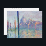 Claude Monet - Grand Canal, Venice Postcard<br><div class="desc">The Grand Canal,  Venice - Claude Monet,  Oil on Canvas,  1908</div>