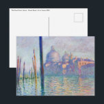 Claude Monet - Grand Canal, Venice Postcard<br><div class="desc">The Grand Canal,  Venice - Claude Monet,  Oil on Canvas,  1908</div>