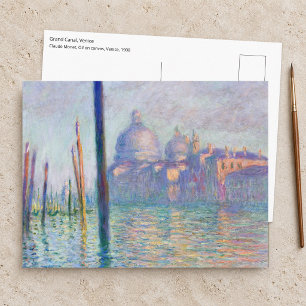 Claude Monet - Grand Canal, Venice Postcard