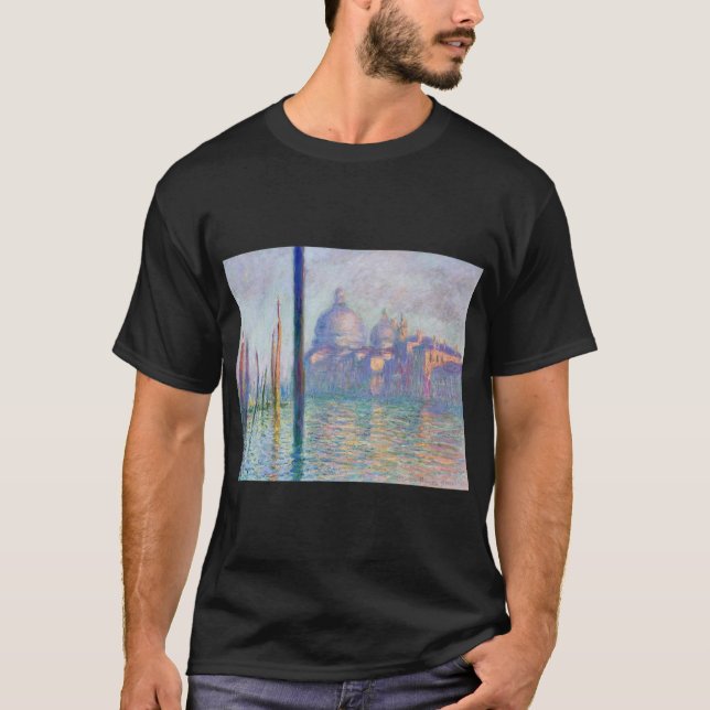 Claude Monet - Grand Canal, Venice T-Shirt (Front)