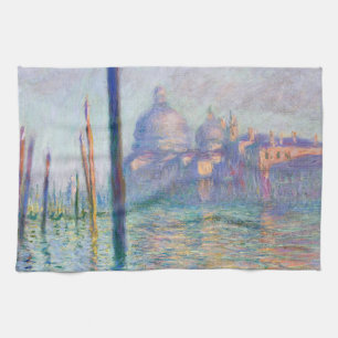 Claude Monet - Grand Canal, Venice Tea Towel