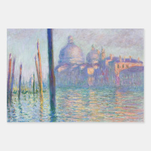 Claude Monet - Grand Canal, Venice Wrapping Paper Sheet