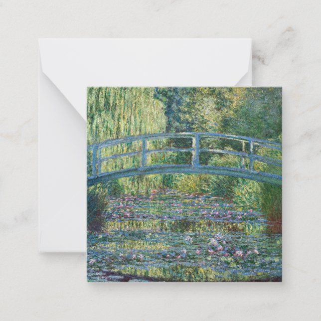 Claude Monet - Green Harmony Card (Front)