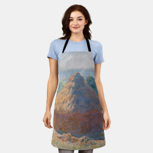 Claude Monet - Haystacks, end of Summer Apron