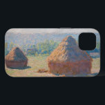 Claude Monet - Haystacks, end of Summer iPhone 13 Case<br><div class="desc">Haystacks,  end of Summer / Meules,  fin de l'ete - Claude Monet,  Oil on Canvas,  1891</div>