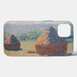 Claude Monet - Haystacks, end of Summer iPhone 13 Case