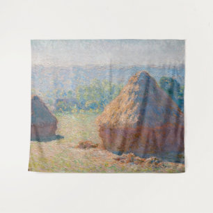 Claude Monet - Haystacks, end of Summer Tapestry