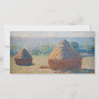 Claude Monet - Haystacks, end of Summer