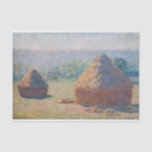 Claude Monet - Haystacks, end of Summer Tissue Paper<br><div class="desc">Haystacks,  end of Summer / Meules,  fin de l'ete - Claude Monet,  Oil on Canvas,  1891</div>