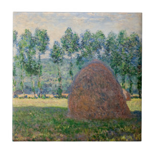 Claude Monet - Haystacks near Giverny Ceramic Tile