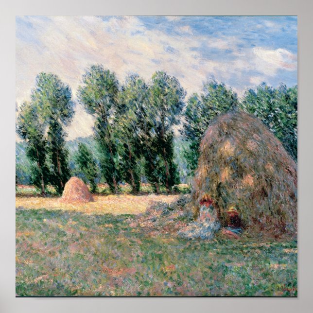 Claude Monet - Haystacks Poster (Front)