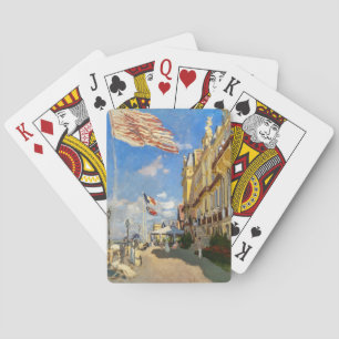 Claude Monet - Hotel des Roches Noires, Trouville Playing Cards