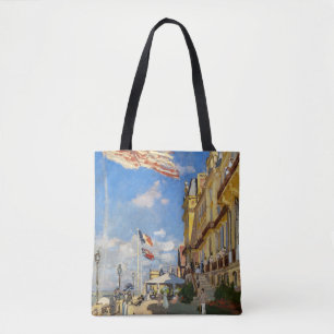 Claude Monet - Hotel des Roches Noires, Trouville Tote Bag