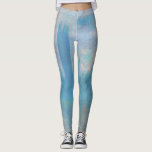Claude Monet Houses of Parliament London. Blue Leggings<br><div class="desc">Claude Monet "Houses of Parliament,  London" leggings. Blue impressionism art.</div>