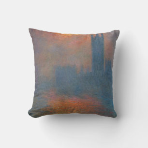 Claude Monet - Houses of Parliament London Cushion