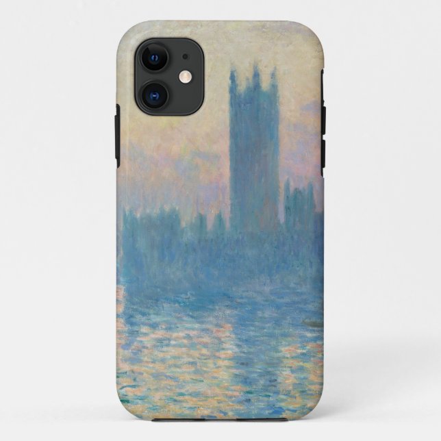 Claude Monet Houses of Parliament Sunset Case-Mate iPhone Case (Back)
