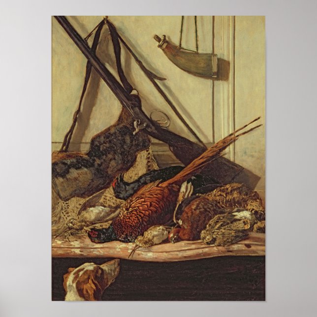 Claude Monet | Hunting Trophies, 1862 Poster (Front)