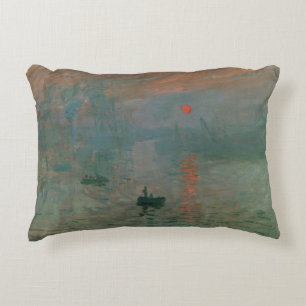 Claude Monet - Impression, Sunrise Decorative Cushion