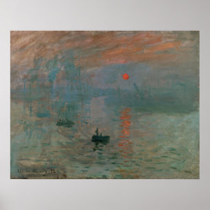 Claude Monet Impression Sunrise Fine Art Print