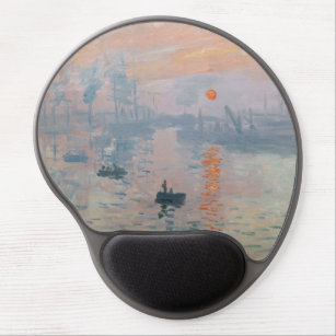 Claude Monet - Impression, Sunrise Gel Mouse Pad