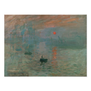 Claude Monet - Impression, Sunrise Photo Print