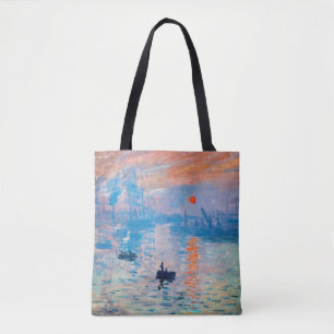 Claude Monet - Impression, Sunrise Tote Bag