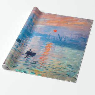 Claude Monet - Impression, Sunrise Wrapping Paper